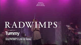 Tummy  RADWIMPS Live In Seoul Korea 20230721 [upl. by Halli]