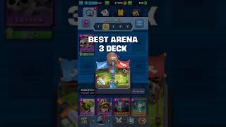 BEST ARENA 3 Deck in Clash Royale 2023 [upl. by Killy]