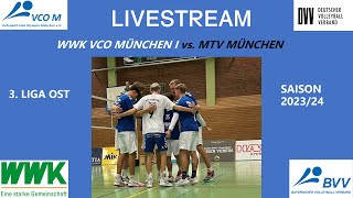 Volleyball Dritte Liga Ost WWK VCO München vs MTV München [upl. by Sarkaria]