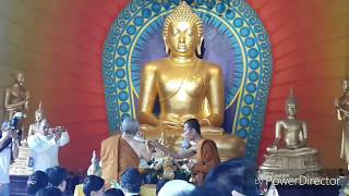 Serah terima relik buddha kepada bhante sukhemo untuk umat vihara dhammacakka sunter [upl. by Eceined921]