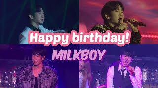 해피벌스데이 밀크보이 20240701 수호의 생일을 축하합니다🎉  생일특집 춤추는 최수호 4분 모음  happy birthday milkboy🎁 [upl. by Yole]