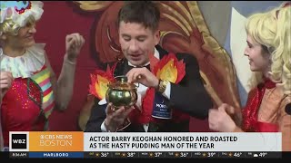 Hasty Pudding honors actor Barry Keoghan as its Man of the Year at Harvard [upl. by Notrom]