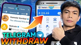 HOW TO WITHDRAW FROM TELEGRAM TO GCASH USING CELLPHONE  STEP BY STEP BEGINNER GUIDE [upl. by Enilrac]