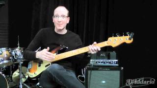 Garth Fielding on XL Half Rounds Bass Strings [upl. by Seema839]