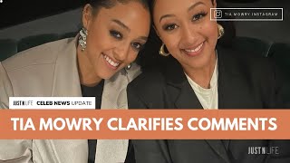 Tia Mowry Sets the Record Straight on Her Relationship with Sister Tamera [upl. by Neerac]