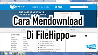 Cara Mendownload Di Filehippo  Tutorial Video [upl. by Htehpaj]