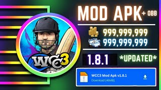 WCC3 MOD APK v22 Unlimited CoinsAll Unlocked for Android [upl. by Nerahs228]