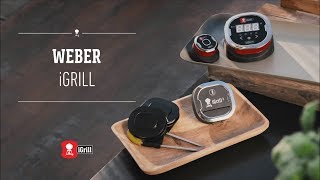 Weber Grill  Zubehör  iGrill Thermometer [upl. by Iidnarb]