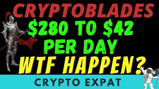 My Cryptoblades Daily Rewards has Dropped from 280 to 42 A Day  Why CryptoZoon Update WUSD etc [upl. by Obel770]