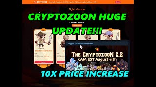 CRYPTOZOON V22 COULD INCREASE THE PRICE 10X [upl. by Zorah]