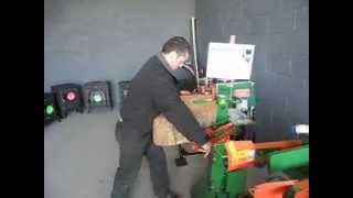 Log Splitter Hartnett Products 8 ton electric log splitter wwwhartnettproductsie [upl. by Fagan]