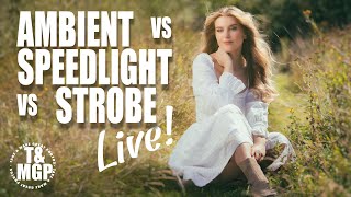 Outdoor Lighting Showdown Ambient Speedlight amp Strobes  LIVE with Gavin Hoey [upl. by Flory]