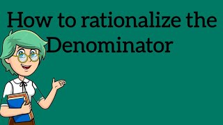 how to rationalize the denominator class 9 [upl. by Drue]