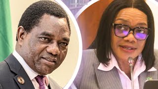 President Hakainde Hichilema fired Sivia Masebo is it true ZAMSA Full story [upl. by Ettebab584]