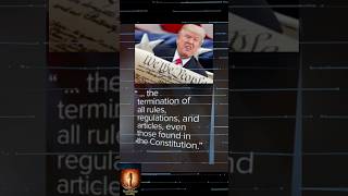 Trumps Call to End the Constitution Did He Cross the Line🇺🇸shorts election2024 [upl. by Akeylah648]