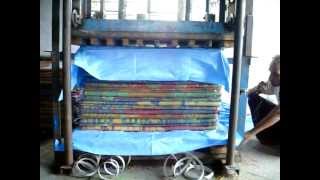 Machine Packing Of Plastic Mats Vimal Enterprise [upl. by Andi]