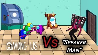 Crew Among Us vs Speaker Man Who is Stronger  Animated Project [upl. by Trefler]