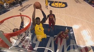 Victor Oladipo Dunks On LeBron James  Cavaliers vs Pacers Game 6 [upl. by Zendah]