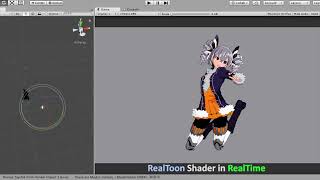 Creating an AnimeStyle in Unity  RealToon Shader 3D Modeling Tutorial [upl. by Talmud]