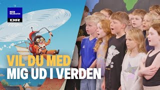 Vil du med mig ud i verden  Skolernes Sangdag 2024 øvevideo med KonTiki  Børnenes Skole Hillerød [upl. by Missi]