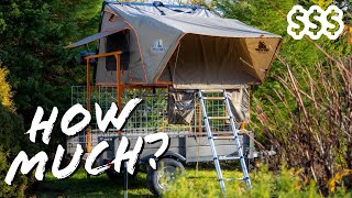 Cost Breakdown of our Roof Top Tent Trailer [upl. by Christina]