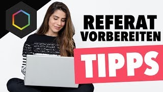 REFERAT TIPPS 13 ● Präsentation vorbereiten Struktur amp Recherche [upl. by Launame953]