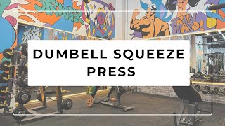 DUMBELL SQUEZZ PRESS [upl. by Olympie733]