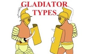 Gladiator types Ⅰ Overview of the 7 most popular classes of gladiators in Imperial Rome [upl. by Obe157]