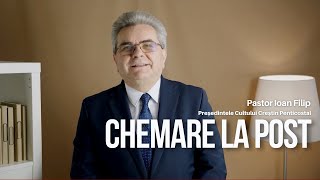 Chemare la Post  6 aprilie 2023  Ioan Filip președintele Cultului Creștin Penticostal [upl. by Odraboel430]