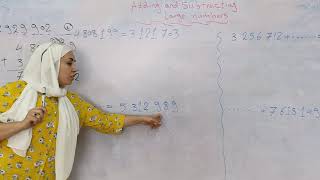 Primary 4  Math  Adding and subtracting large numbers [upl. by Noraa]