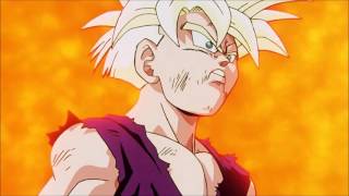 Gohan Goes SSJ2 For The First Time No Music Blu Ray [upl. by Fortin]