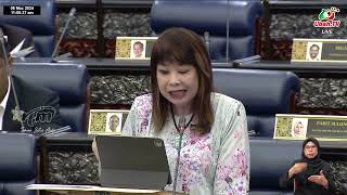 Lim Hui Ying MOF menjawab soalan mengenai penipuan pelaburan skim ponzi atas talian [upl. by Mosra]