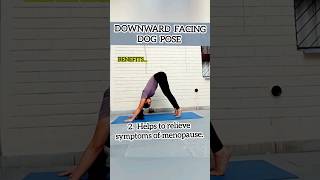 Downward facing dog pose  steps importance yoga shorts yoga [upl. by Brigham]