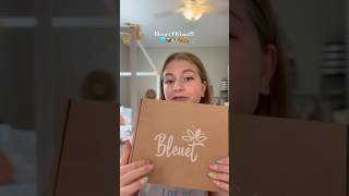 Bleuet PR Bleuet bleuet unboxing aesthetic preppy thatgirl blowup subscribe fyp [upl. by Anemij173]