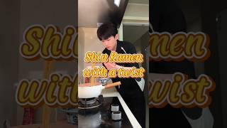 Lets make your Shin Ramen healthy music pop cover lyrics song food cooking korean noodles [upl. by Ytissac]