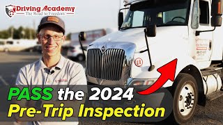 CDL Class A PreTrip Inspection COMPLETE GUIDE 2024 [upl. by Kciredec]