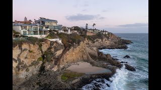 Rare Oceanfront Home in Laguna Beach California  Sothebys International Realty [upl. by Tseng]