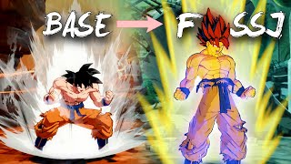 False Super Saiyan Goku In Dragon Ball FighterZ [upl. by Nnahgiel907]