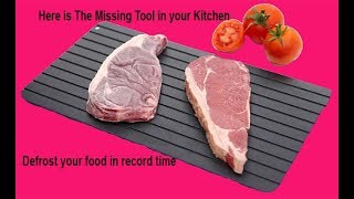 Fast Defrosting Tray Kitchen Tools [upl. by Abigail]