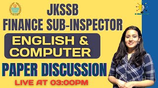 JKSSB FSI ENGLISH amp COMPUTER QUESTION SOLUTION BY TANIYA MAAM jkssb [upl. by Mabelle]