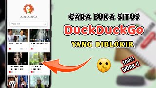 Cara Membuka Situs Duckduckgo Yang Diblokir [upl. by Atiugal]