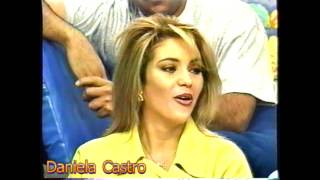 DANIELA CASTRO en Telehit programa quotEl calabozoquot [upl. by Sayres]