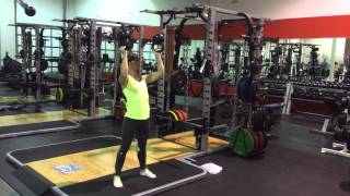 BottomsUp Press with Kettlebells [upl. by Gnen]