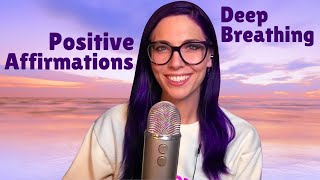 ASMR Whispered Breathing Instructions to Relax for Sleep  Diaphragmatic Breathing Technique [upl. by Ardis]