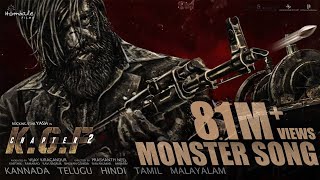 The Monster Song  KGF Chapter 2  Adithi Sagar  Ravi Basrur  Yash  Sanjay Dutt  Prashanth Neel [upl. by Nitnelav]