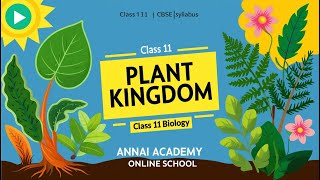 Exploring the Plant Kingdom Unraveling Natures Green Wonders in Class 11 Biology [upl. by Nylhtac]