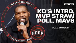 Kevin Durants intro NBA MVP Straw Poll reaction amp the Mavericks new start 🏀  The Hoop Collective [upl. by Butcher]