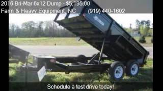 2016 BriMar 6x12 Dump Trailer for sale in Farm and Heavy Eq [upl. by Eremihc]