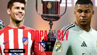 FC24 ● Real Madrid 21 Atlético de Madrid ● COPA DEL REY  Final  ✅classico fc25 fifa [upl. by Laden338]