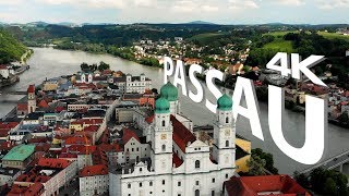 Passau  Bayern  Cinematic 4K  2018 [upl. by Willing]